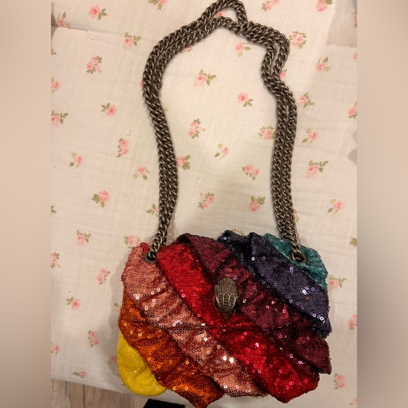 Kurt Geiger Handbags - Kurt Geiger Rainbow Sequin Shoulder Bag